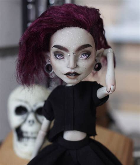 #ooak #doll #repaint #ооак #custom | Custom monster high dolls, Ooak, Monster high dolls
