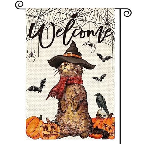 17 Halloween Garden Flags to Spice up Your Garden This Fall - Minneopa ...