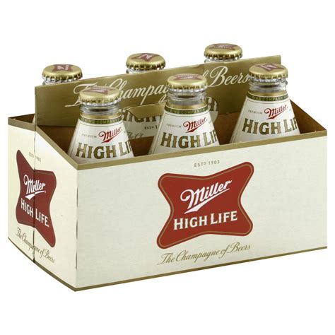 Miller High Life Beer 7 oz Bottles - Shop Beer at H-E-B