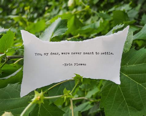 Never Settle Motivational Wall Art | Green Leaves Print | 8x10 Photo | Inspirational artwork ...