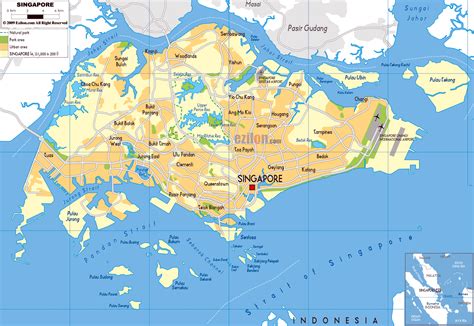 Maps of Singapore | Detailed map of Singapore in English | Tourist map ...