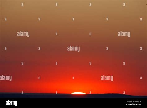 Sunset in South Africa Stock Photo - Alamy