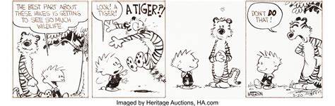 Calvin And Hobbes Black And White Comic