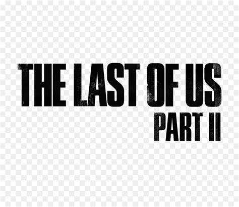 The Last Of Us Part Ii Logo Png - Bilder