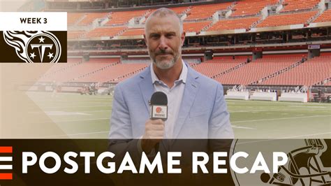 Browns vs. Titans Week 3 | Postgame Recap