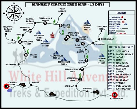 Manaslu Circuit Trek | Cost and Itinerary - White Hill Adventure