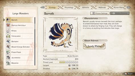 Barroth - Large Monster - Monster Hunter Rise: Sunbreak Wiki - Grindosaur