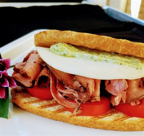 Roast Beef Panini - Panini Sandwich - Freshella Kitchen, Dallas, TX