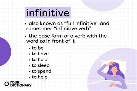 What Is an Infinitive Verb? | YourDictionary