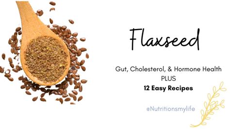 Inflammation is exhausting! Flaxseed can help! PLUS 12 recipes!!!