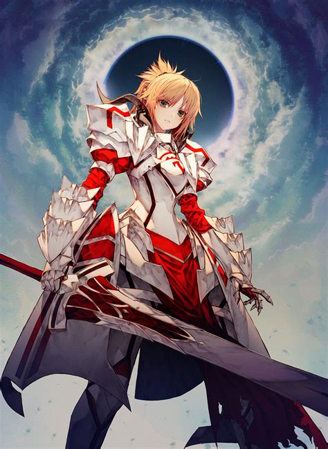 Saber of Red - Fate/Apocrypha - Mobile Wallpaper by ￦ANKE #2119366 ...