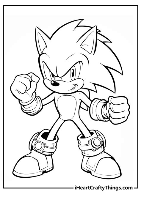 Sonic Christmas Coloring Pages - Coloring Nation