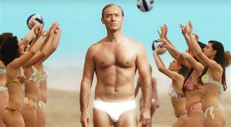 Jude Law Wears Just a Speedo in ‘The New Pope’ Trailer! | john malkovich, Jude Law, Shirtless ...