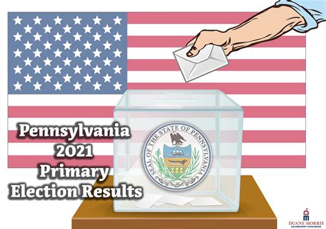 Pennsylvania 2021 Primary Election Results – Duane Morris Government ...