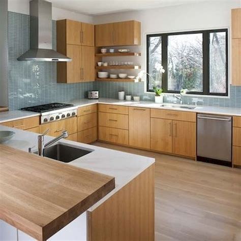 Modern mid century kitchen remodel ideas (27) | Mid century modern ...