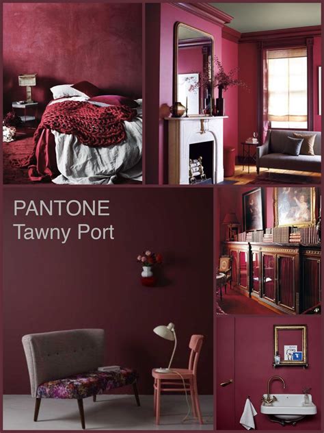 PANTONE Tawny Port | Color palette inspiration, Pantone, Home decor