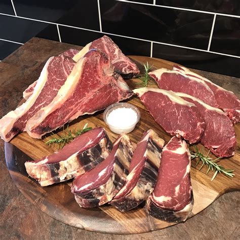 Dry Aged Steak Sampler (0 - 29 days) - Aged Beef, Beef, Buy Meat Online, Gourmet Meat Bags ...