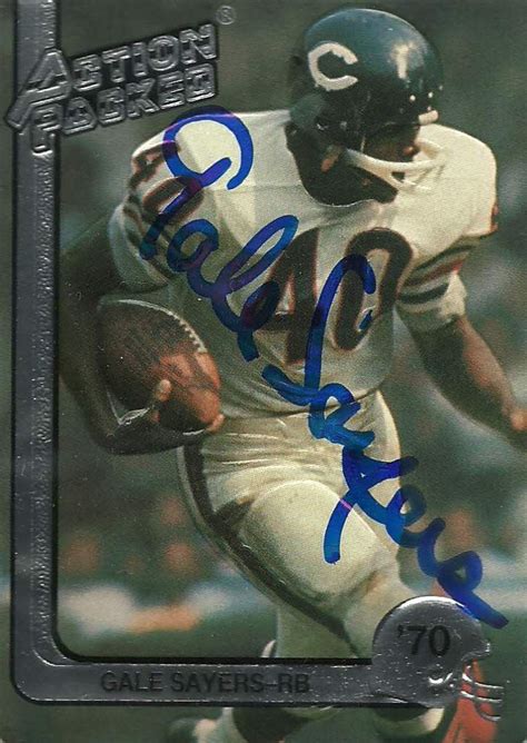 Sayers, Gale (1943-2020) ‘Kansas Comet’ | The Football Autograph ...