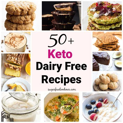 50+ Keto Dairy Free Recipes – Sugar Free Londoner