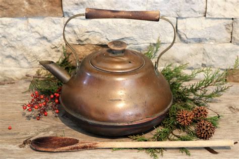 Vintage Copper Tea Pot Free Stock Photo - Public Domain Pictures