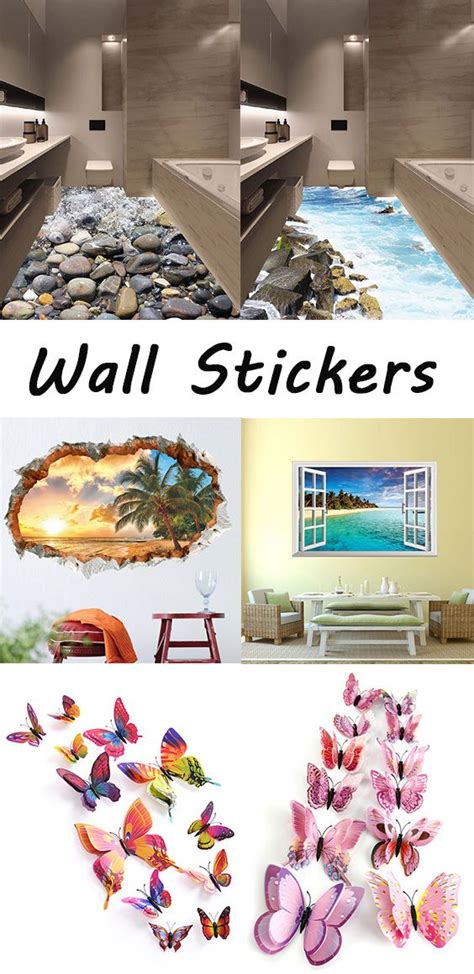 home decor ideas:Wall Stickers | Wall stickers, Creative decor, Decal ...