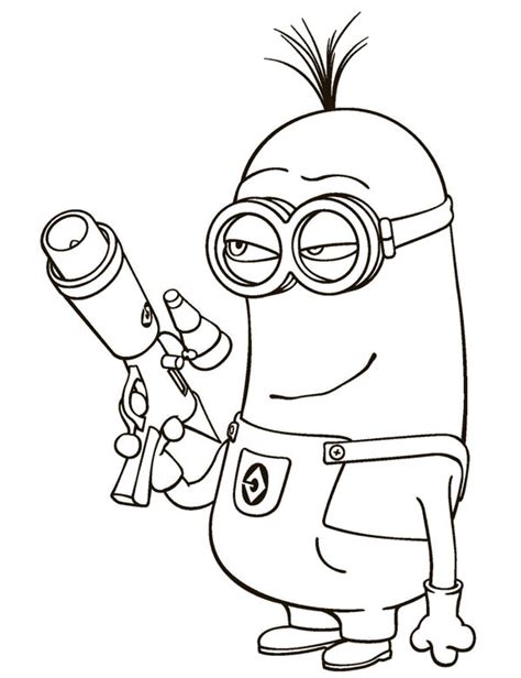 Kevin Minions Drawing Sketch | Drawing Skill