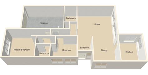 the floor plan for a two bedroom apartment