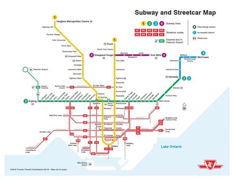 Toronto Subway Map Printable - Printable Maps