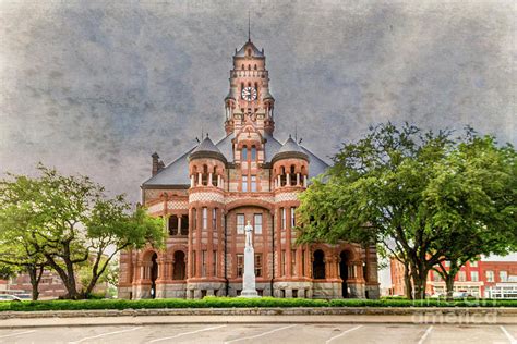 Ellis County Courthouse Photograph by Lynn Sprowl - Fine Art America