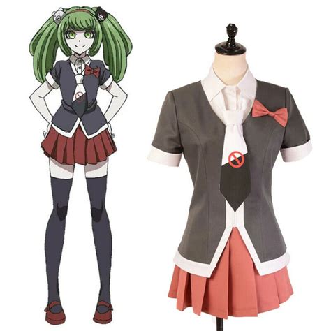 Anime Danganronpa 3 DR3 Monaka/Monaca Towa Uniform Suit Cosplay Costume ...