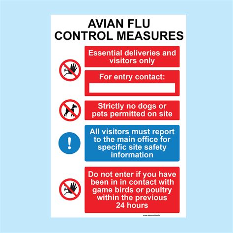 Avian Flu Control Measures