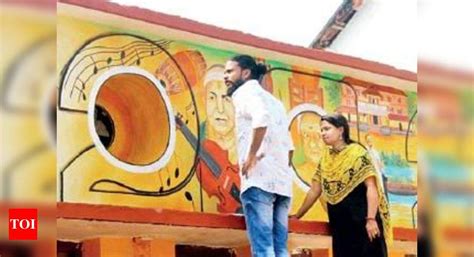 Ottapalam railway station gets a mural makeover | Kochi News - Times of ...