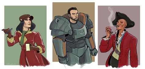 Fallout 4 Companions by annavigorito on DeviantArt