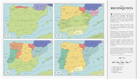 The Reconquista Gamermaper: The Reconquista was... - Maps on the Web