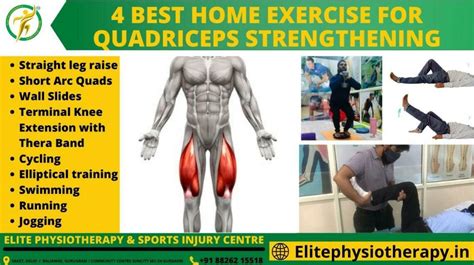 4 Best Home Exercise for Quadriceps Strengthening