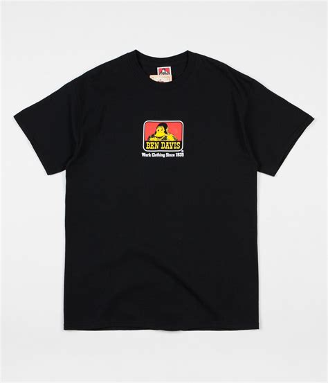 Ben Davis Classic Logo T-shirt - Black | Flatspot