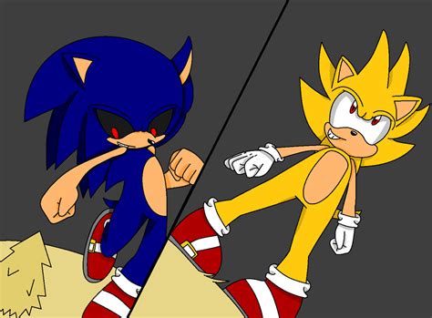 Super Sonic VS Sonic.exe :3 - SonicexeLuv Photo (38070707) - Fanpop