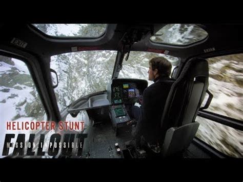 Mission: Impossible - Fallout (2018) - Helicopter Stunt Behind The ...