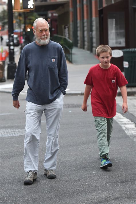 David Letterman and son Harry seen out in NYC 9/27/15 | Lipstick Alley