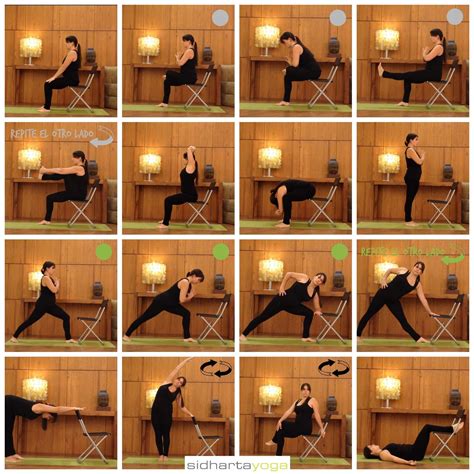 I advise a lot more info on gentle yoga sequence | Chair yoga, Chair ...