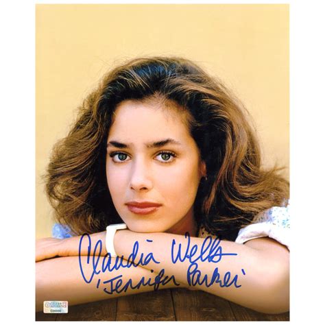 Claudia Wells Autographed Back to the Future Jennifer Parker 8x10 Phot – Celebrity Authentics