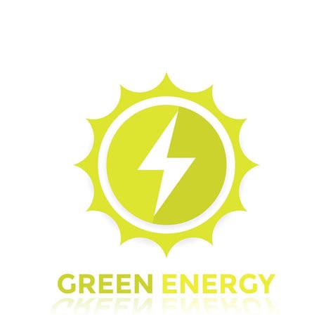 green energy vector logo design 3463117 Vector Art at Vecteezy