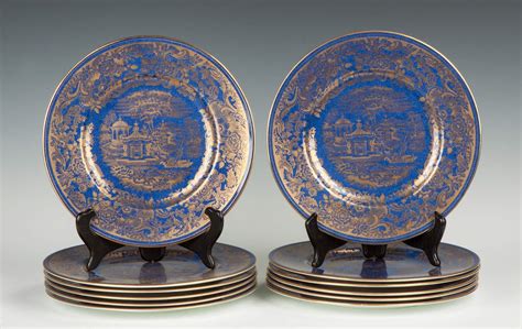 Set of 12 Wedgewood Plates | Cottone Auctions