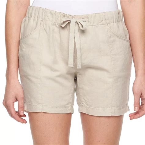 Womens Linen Shorts | Kohl's