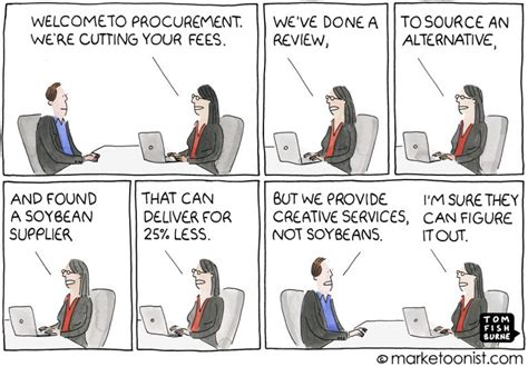 marketing procurement - Marketoonist | Tom Fishburne