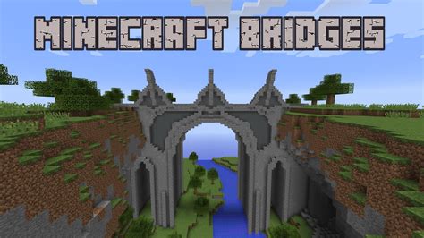 Minecraft Build School: Bridges! - YouTube