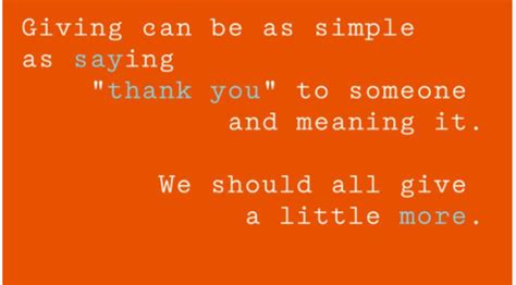 Practice the JOY of GIVING