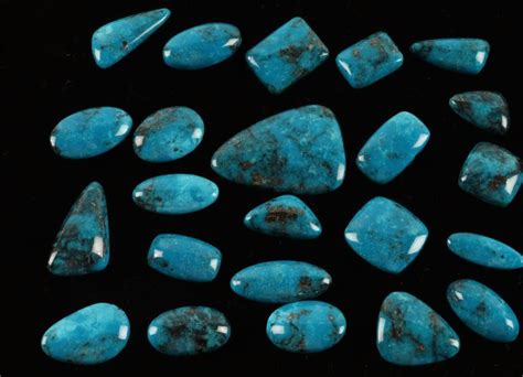 Dark Blue Turquoise Stones