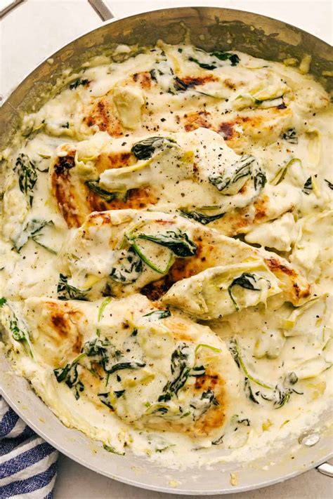 Creamy Spinach Artichoke Chicken | The Recipe Critic