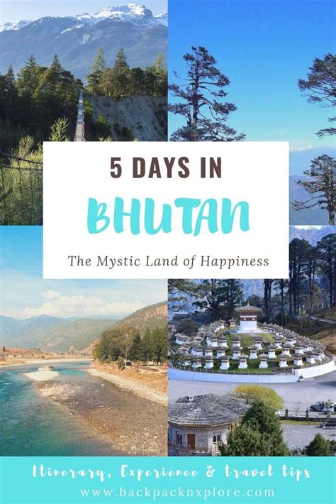 A 5-Day Bhutan Itinerary And Mini Travfor 2023